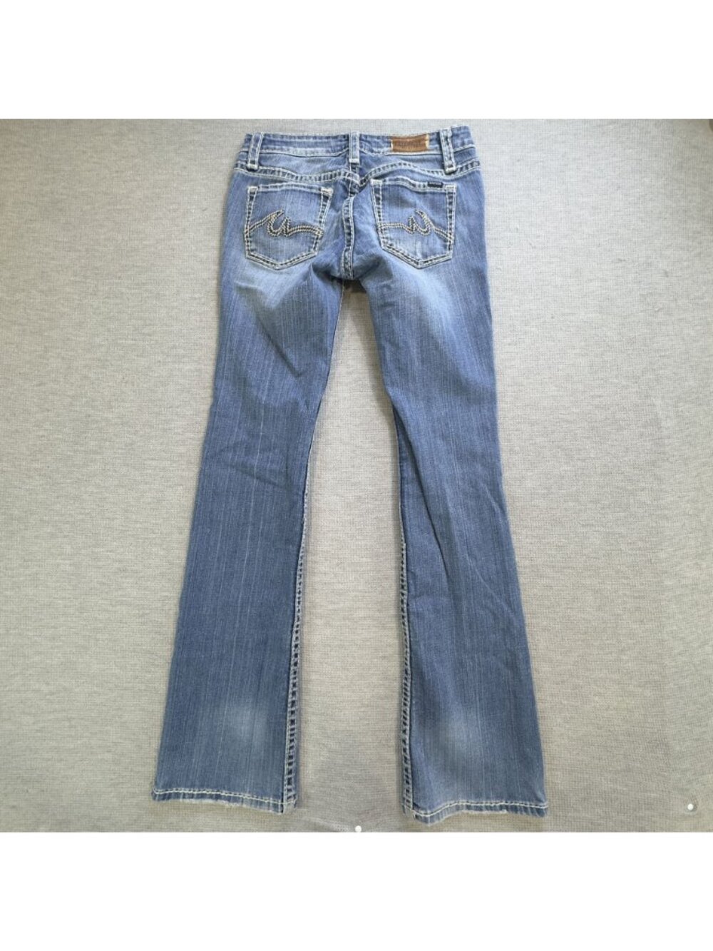 Anoname Joelle Bootcut Jeans Womens Size 27 Distressed Medium Wash Denim 28x32 - Picture 3 of 16
